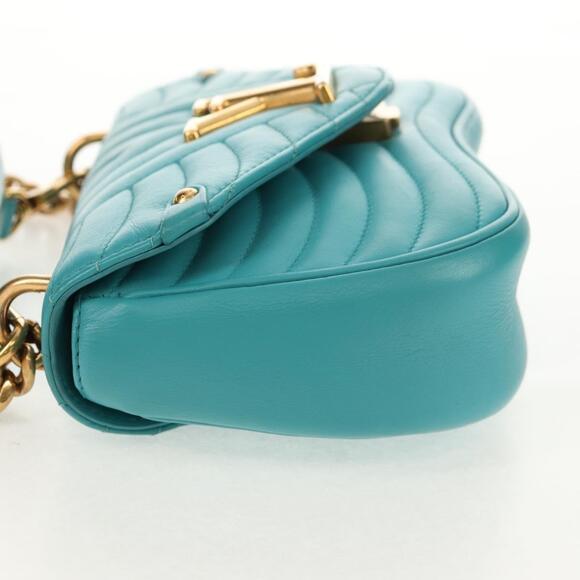 LOUIS VUITTON New Wave PM Heart bag Bag Turquoise Blue M51936 LV Auth 157113M - Picture 3 of 16